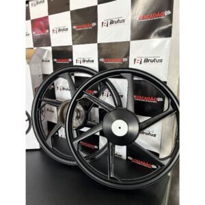 Jogo Par Roda Liga Leve Cg 150 Titan / Fan 04/13 Ks, para freio Lona.