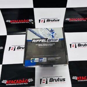 Kit Relação Tração Transmissão Retentor CG Titan Fan 150 Ks Es Esd 2004/16 Original Riffel Top