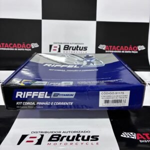 Kit Relação Tração Transmissão - NXR, Bros 160, (2015-2025) - XRE 190 (2016-2025) - 1045 Riffel Ref. 91175