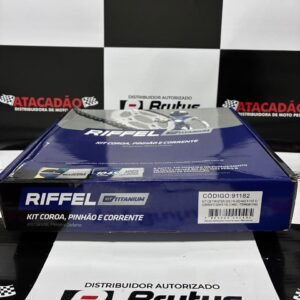 Kit Relação CB Twister 250 (2016 a 2022) TITANIUM Riffel 91182