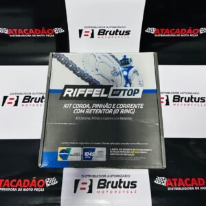 Kit Transmissão FAZER 250 2018 A 2025 FZ25 - ORIGINAL RIFFEL 91428RI