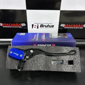 BURRINHO DE FREIO COM MANETE ESPORTIVO SPENCER AZUL CB 300R TWISTER 250 TITAN 125 TITAN 150 STRADA 200