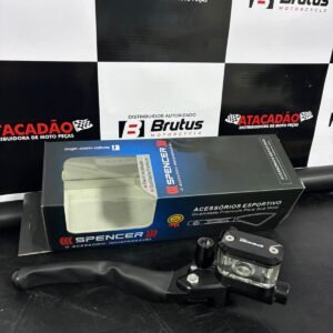 BURRINHO DE FREIO COM MANETE ESPORTIVO SPENCER PRETO CB 300R TWISTER 250 TITAN 125 TITAN 150 STRADA 200