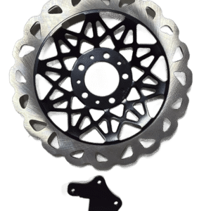 Discão 290 mm, Disco De Freio Esportivo Prata Titan 150 2004 a 2008 Cod 76597